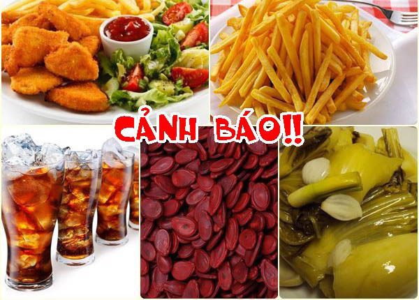Thận trọng hơn với những thực phẩm cảnh báo nguy cơ gây ung thư
