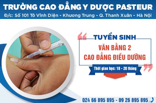Tuyển sinh Văn bằng 2 Cao đẳng Điều dưỡng năm 2019