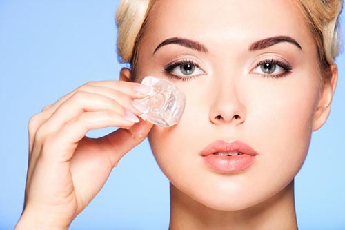 Đá viên trị mụn rất hiệu quả