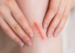 Tình trạng vết thương chậm lành là hậu quả của việc lưu thông máu kém và hệ miễn dịch suy yếu.