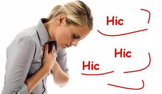 Biểu hiện chứng nấc cụt