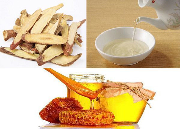 Mật ong phối hợp với một vài dược liệu đơn giản