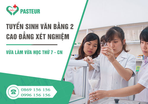 Tuyen sinh van bang 2 cao dang xet nghiem pasteur 1