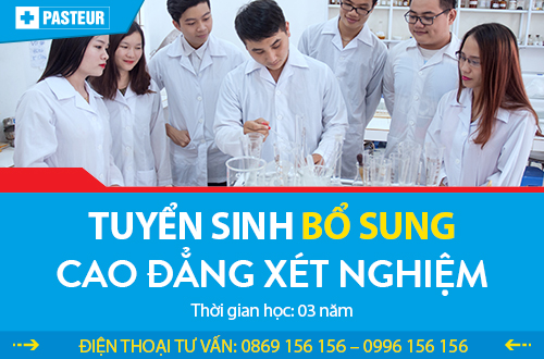 Tuyển sinh Cao đẳng Xét nghiệm năm 2018