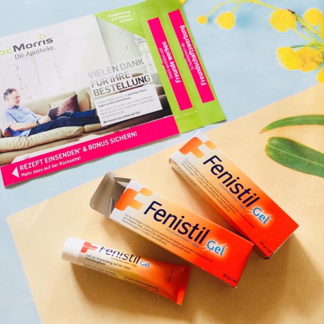 Thuốc Fenistil Gel® cần sử dụng theo chỉ định của bác sĩ