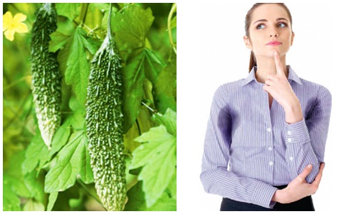 Phương pháp chữa trị ra mồ hôi nách bằng lá mướp đắng