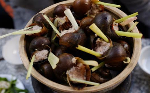 Ốc nhồi luộc giúp thanh nhiệt lợi tiểu