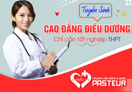 Năm 2019 Nhà trường tuyển sinh Cao đẳng Điều dưỡng chỉ cần tốt nghiệp THPT