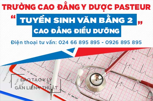 Đào tạo tuyển sinh Văn bằng 2 Cao đẳng Điều dưỡng năm 2019