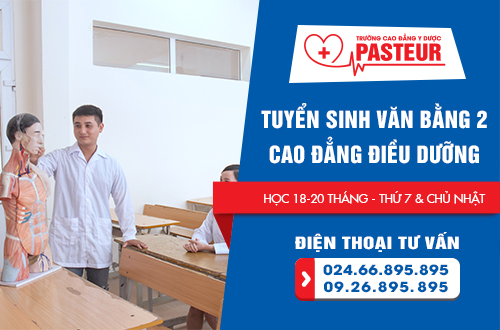 Đào tạo VB2 Cao đẳng Điều dưỡng cấp bằng chính quy năm 2019