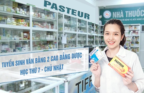 Học Văn bằng 2 Cao đẳng Dược cuối tuần thứ 7 chủ nhật